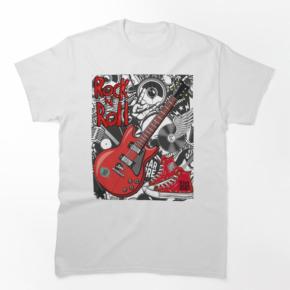 Rock And Roll Forever In My Heart Shirt