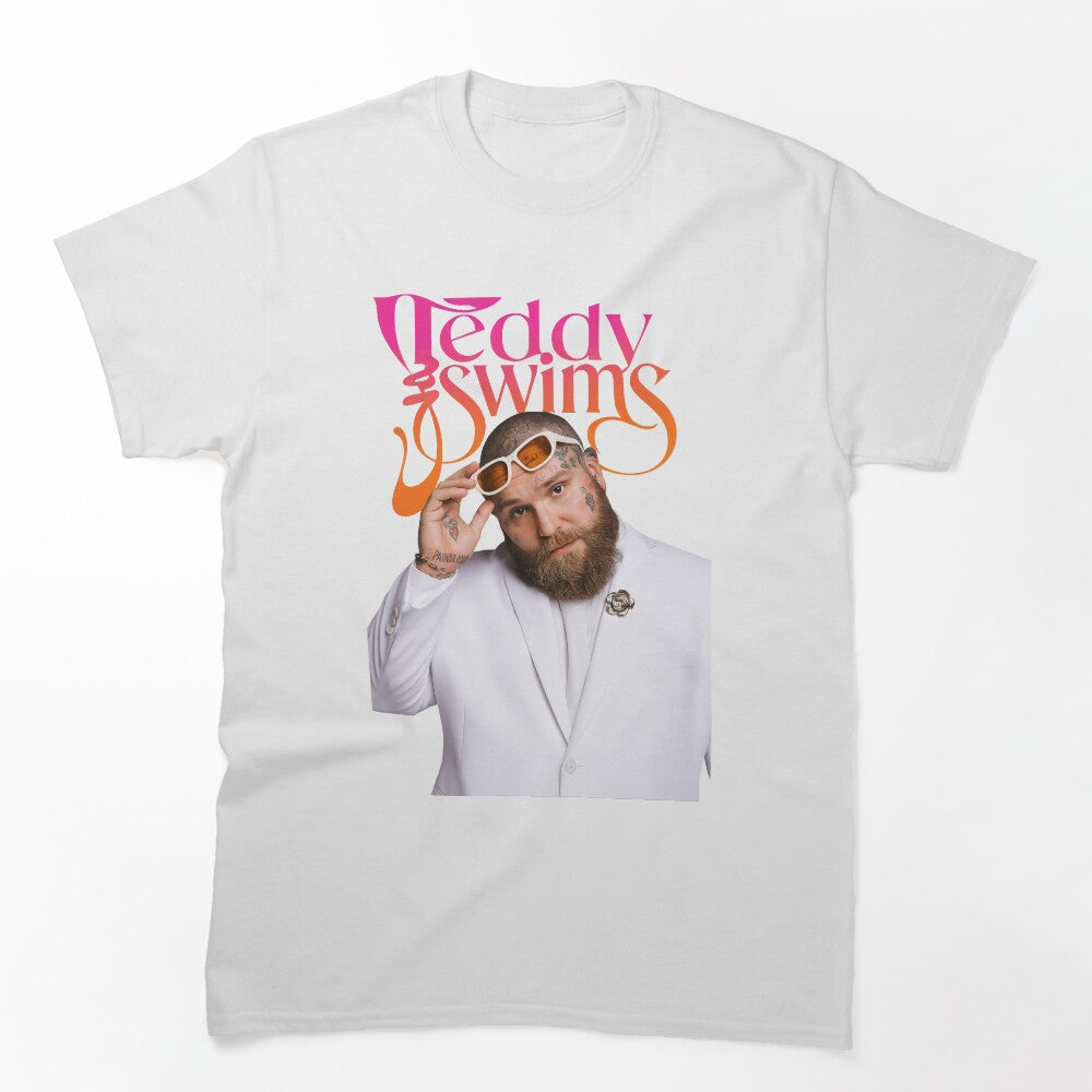Teddy Swims Retro Soul Artistic Portrait Design Shirt