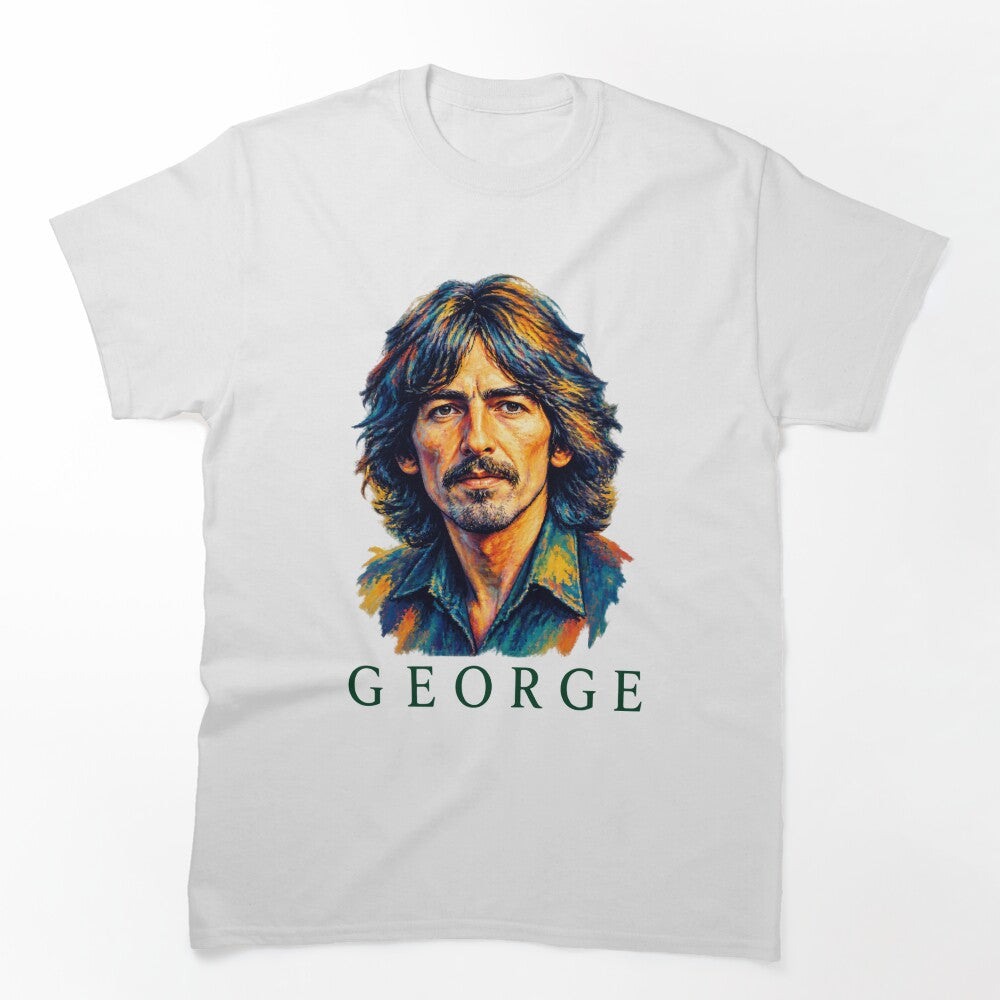 George Harrison Inspired Music Legend Design And Collectors Shirt
