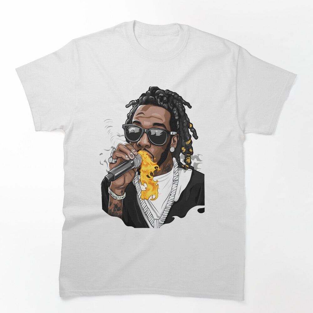 Fire Spitting Rapper Shirt