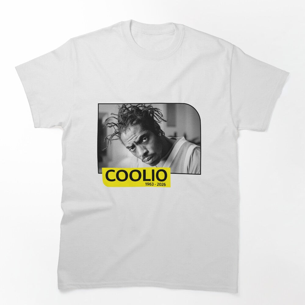 Coolio 1963 - 2026 Tribute Portrait Shirt