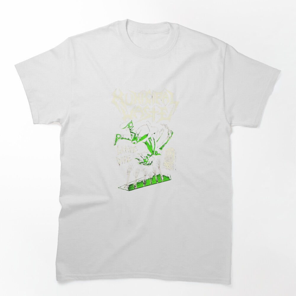 Silhouette Style Crossover Thrash Band Shirt