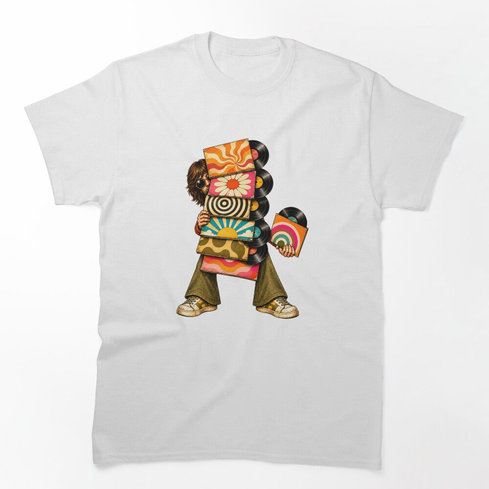 Vinyl Record Collector Retro Record Store Music Lover Shirt