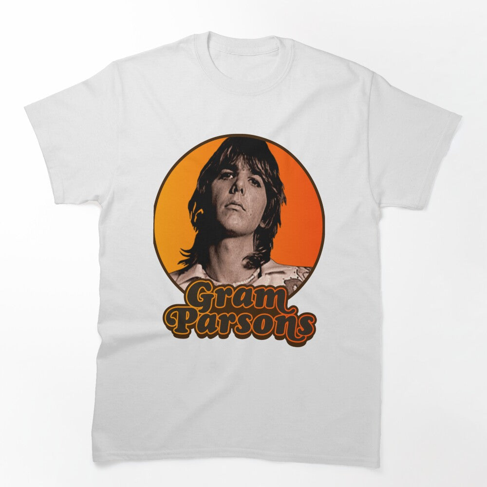 Gram Parsons Singer 007 Shirt