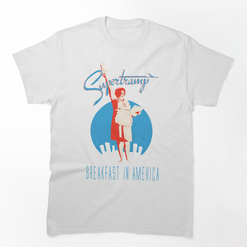 Supertramp Breakfast In America Clear Shirt