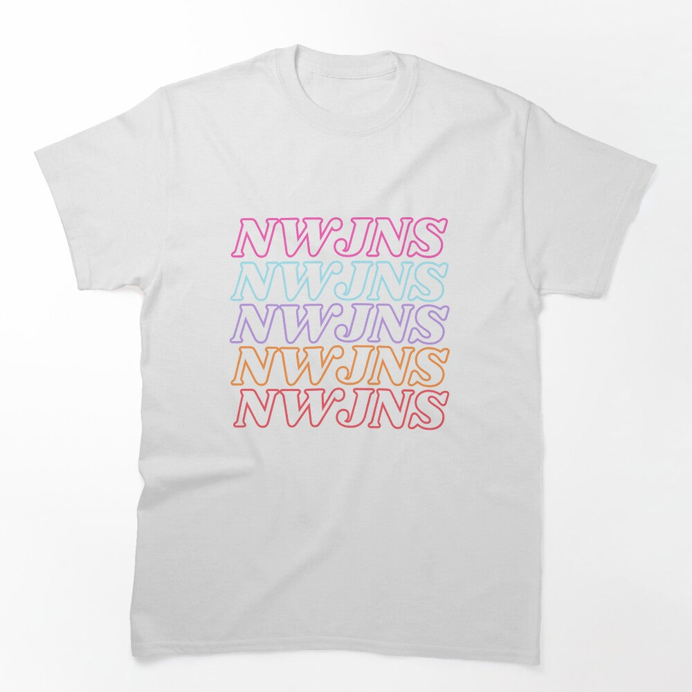 NewJeans NWJNS New Jeans Logo And Mascot Shirt