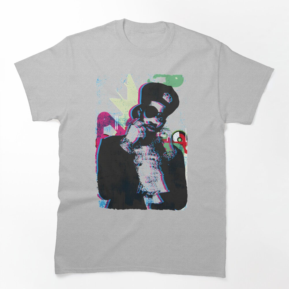 Slick Rick Inspired Urban Graphic Design For Streetwear And Shirt