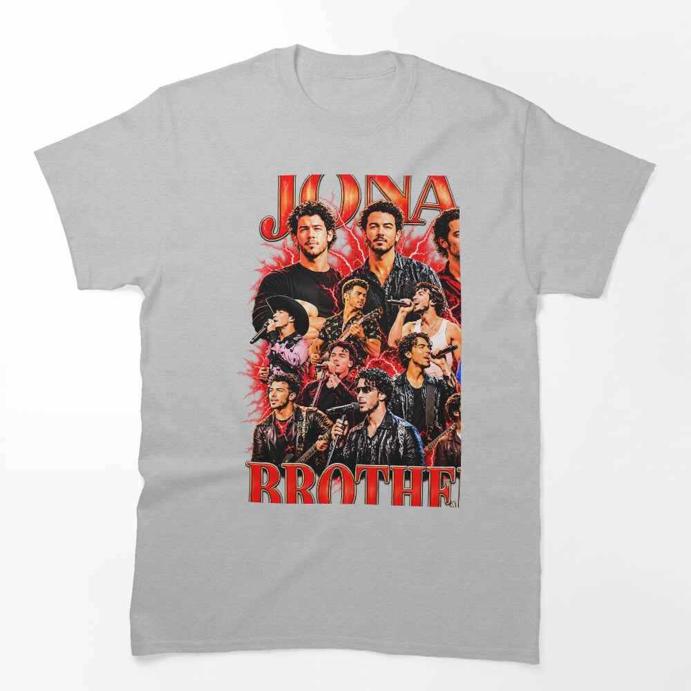 Jonas-Brothers Bootleg Vintage Tour Graphic 90s Style Shirt