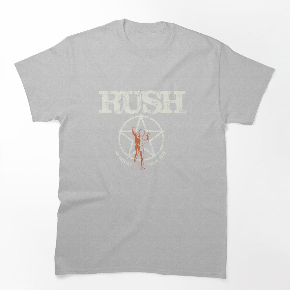 RÚSH Rock Band AMERICAN TOUR 1977 TOUR Shirt