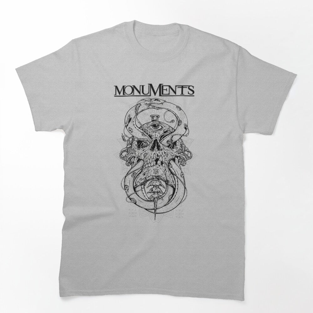 Monuments - Black And White Ouroboros Shirt