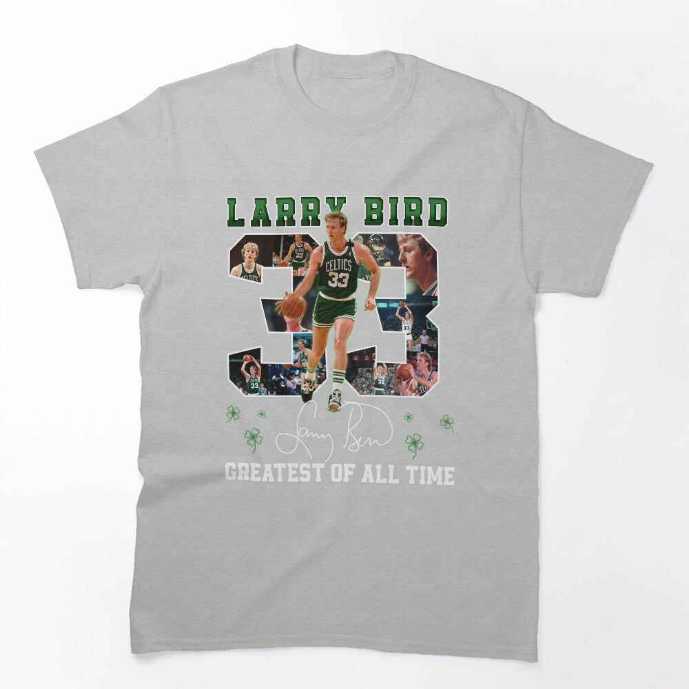 Larry Bird Larry Legend Boston Basketball Legend Signature Vintage Shirt