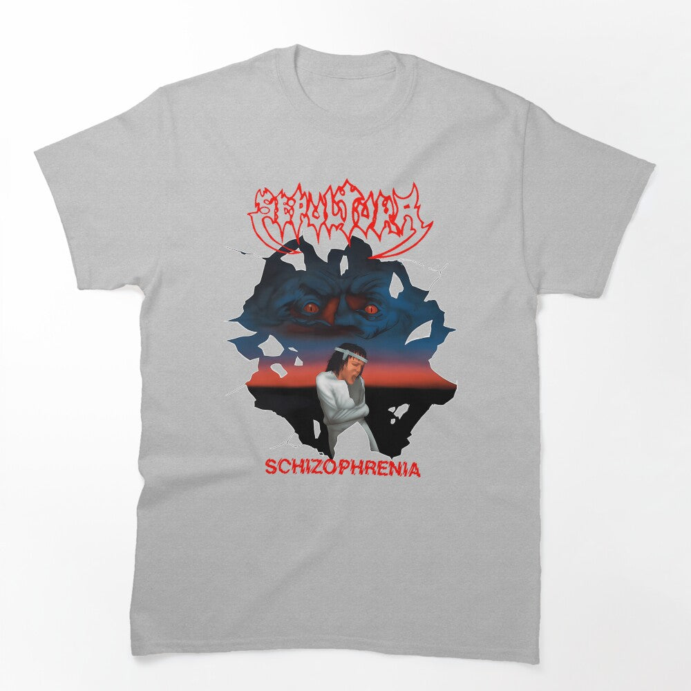 Sepultura Schizophrenia Thrash Metal Shirt