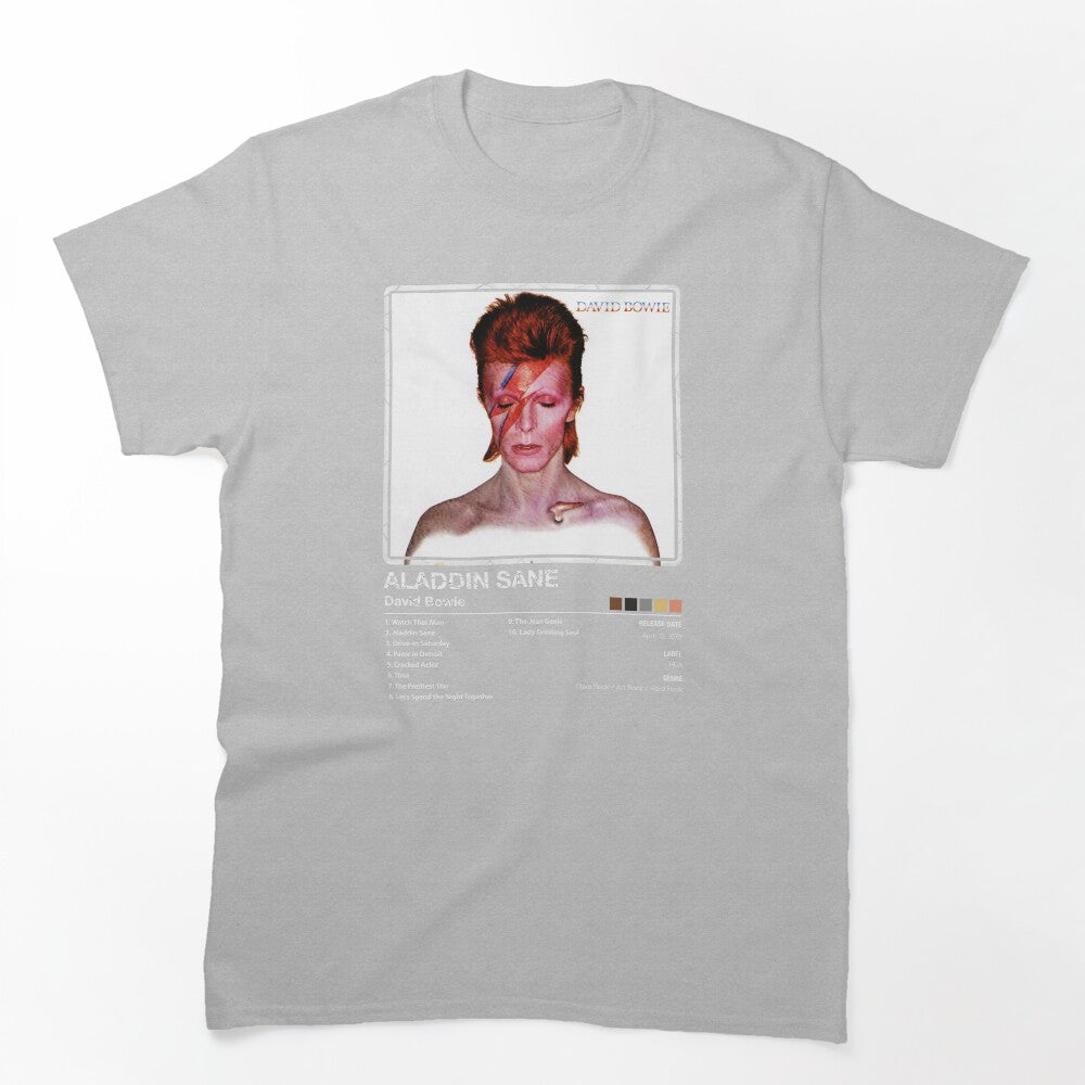 David Bowie Aladdin Sane Album Cover Shirt
