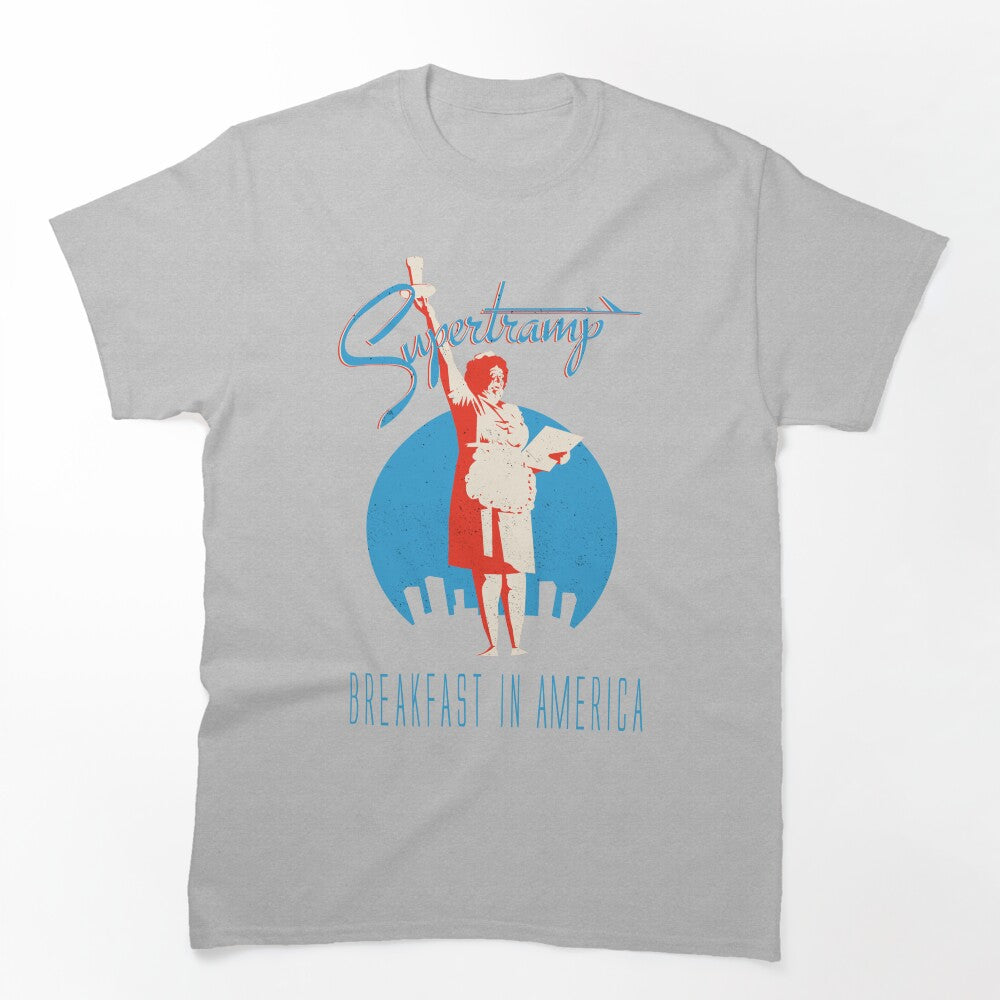 Supertramp Breakfast In America Clear Shirt