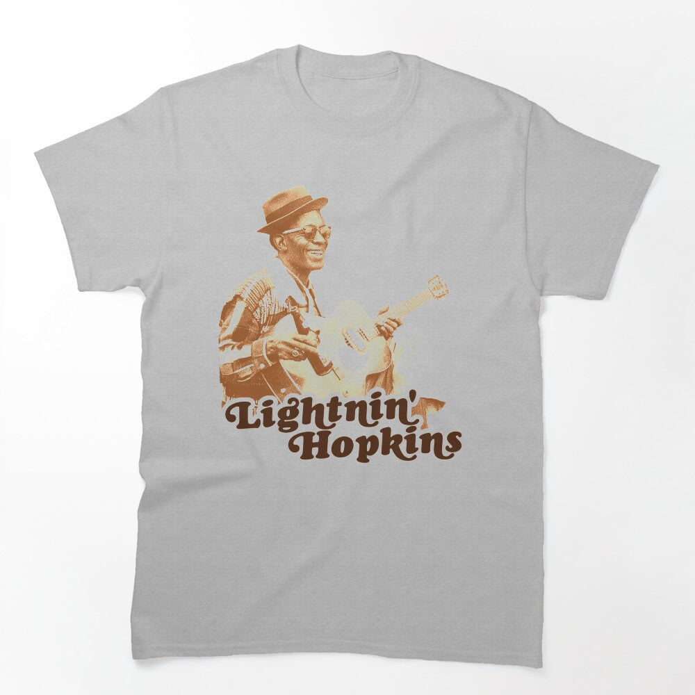 Retro Lightnin Hopkins Sepia Tribute Shirt