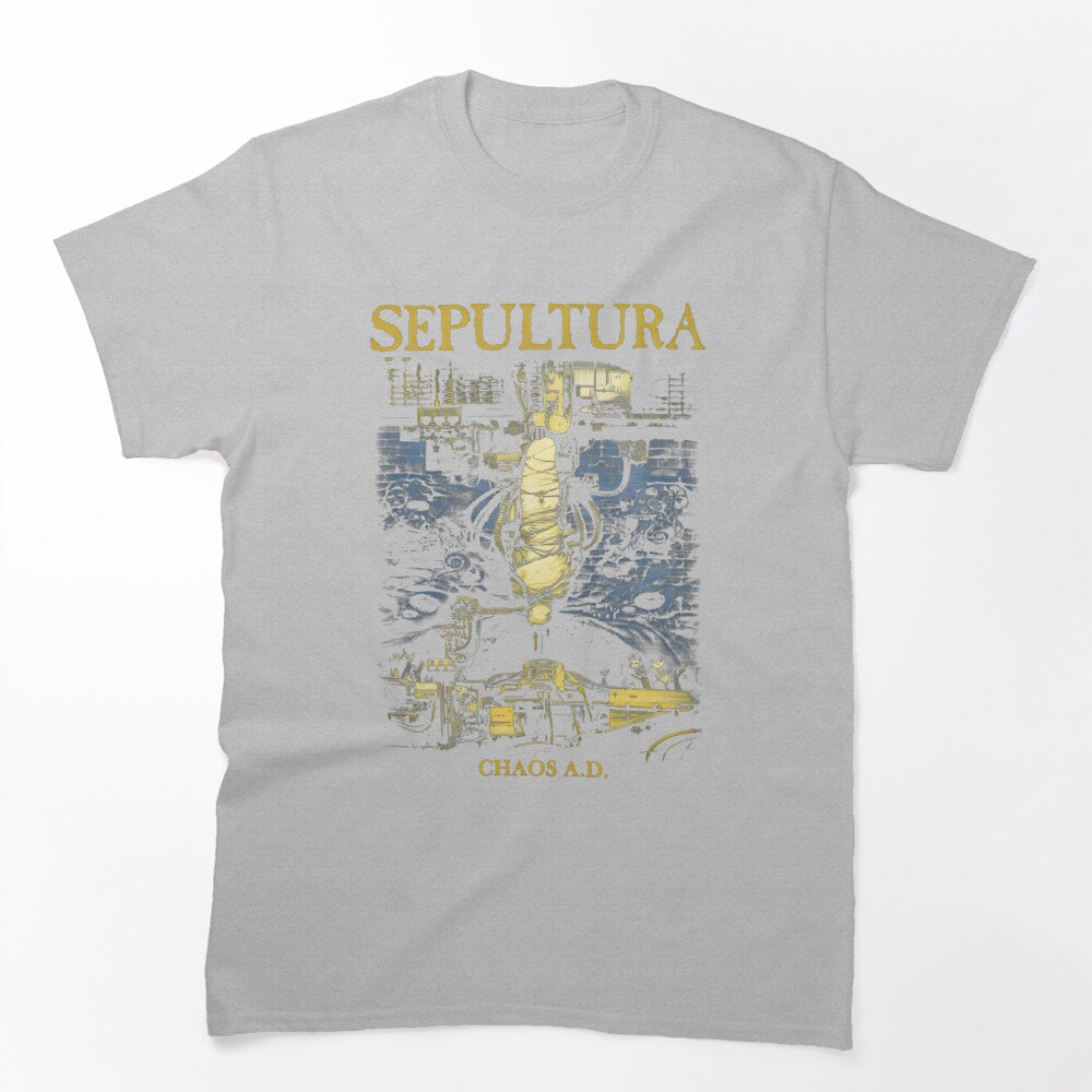 Sepultura Album Chaos A D Metal Style Shirt