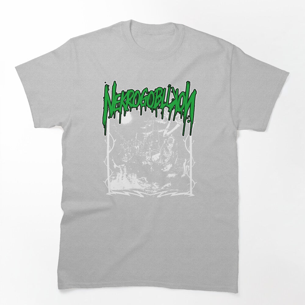 Green Typography Band Comedy Musician Shirt