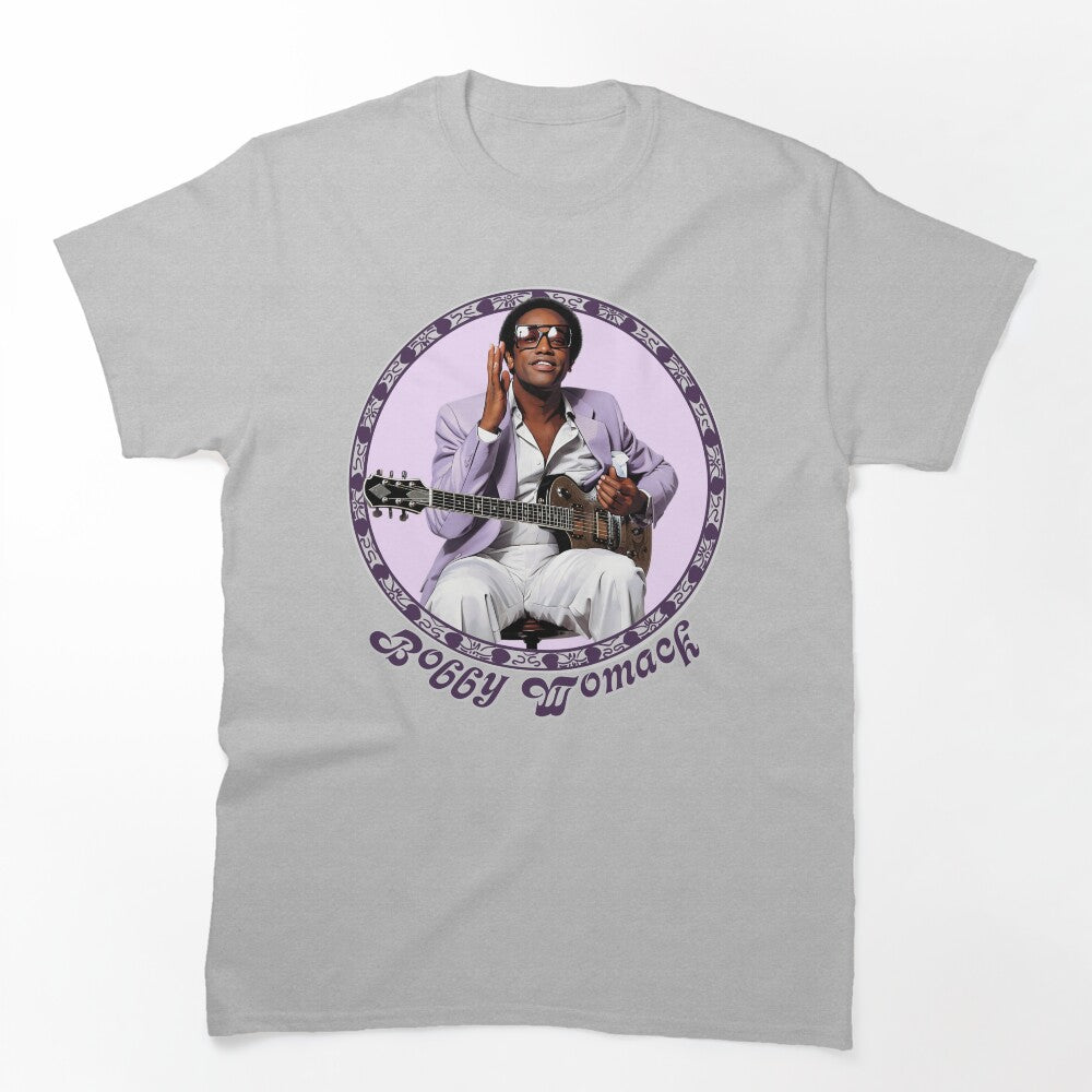 Bobby Womack Singer Songwriter Guitarist Fan Art Shirt
