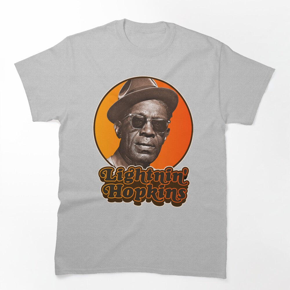 Retro Lightnin Hopkins Tribute Shirt
