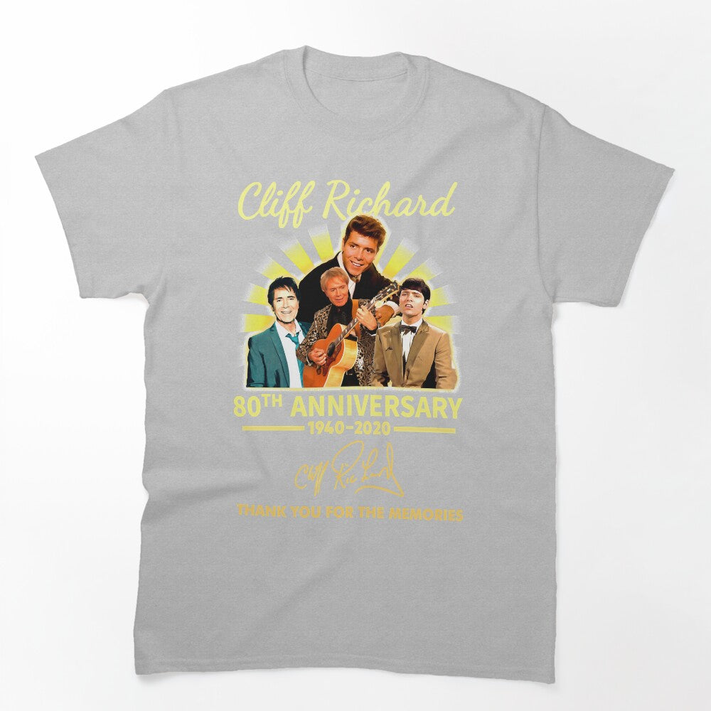 Gifts Idea Cliff Ríchárd Signature For The Memories Gifts Best Men Shirt