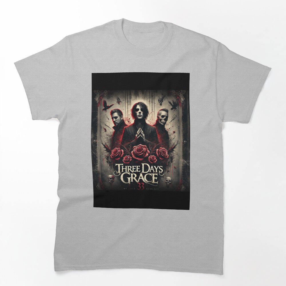 Three Days Grace Gothic Design Shirt