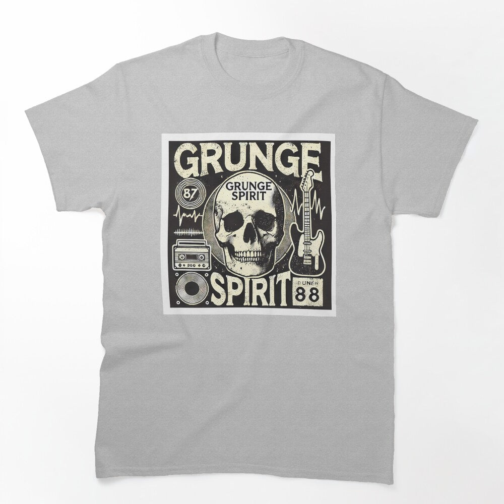 Grunge Rock Spirit Inspired By Iconic 90s Bands Like Nirvana & Alice Shirt