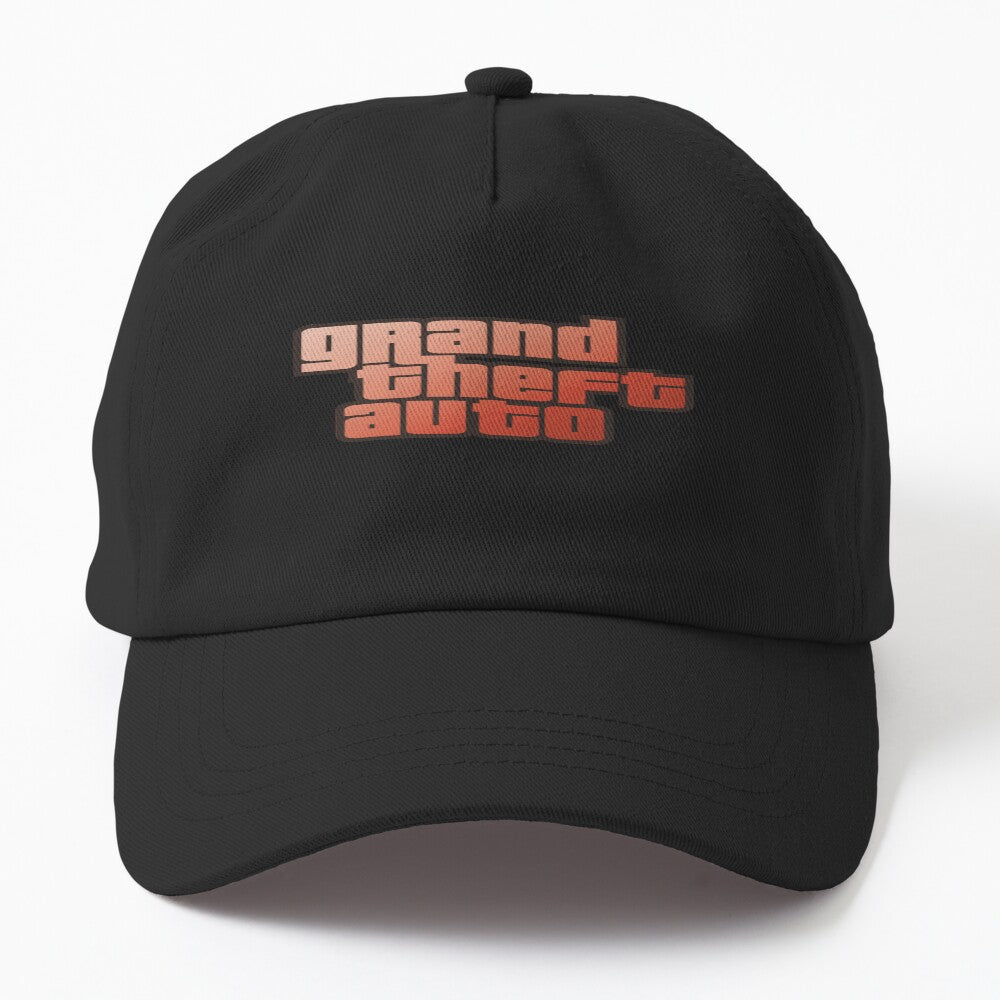 GTA Grand Theft Auto Logo Sunrise Hat