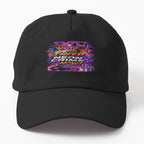 Neon Crime Retro Gaming - Synthwave Vice City Aesthetics Art Oversized Hat
