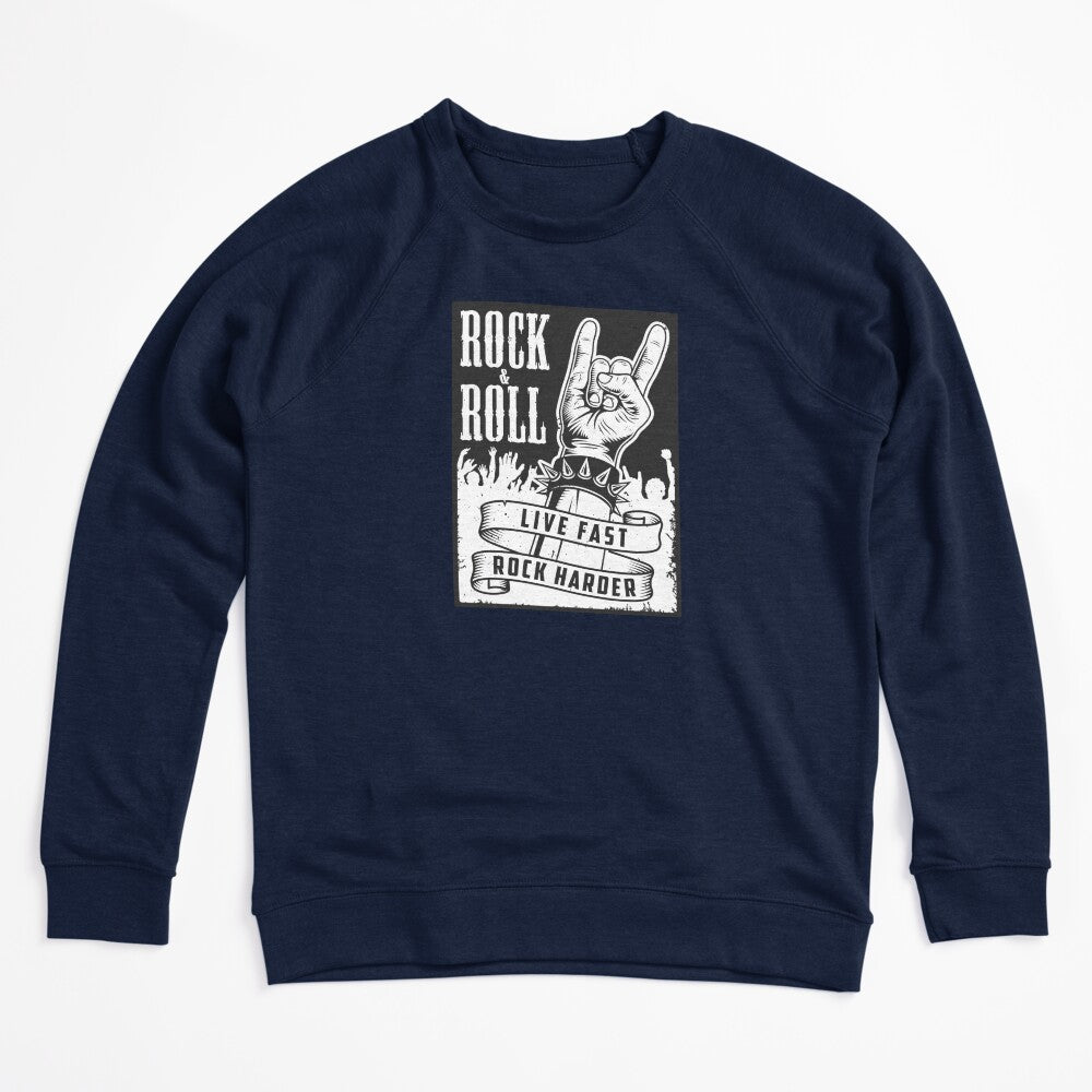 Rock And Roll Live Fast Rock Harder Shirt