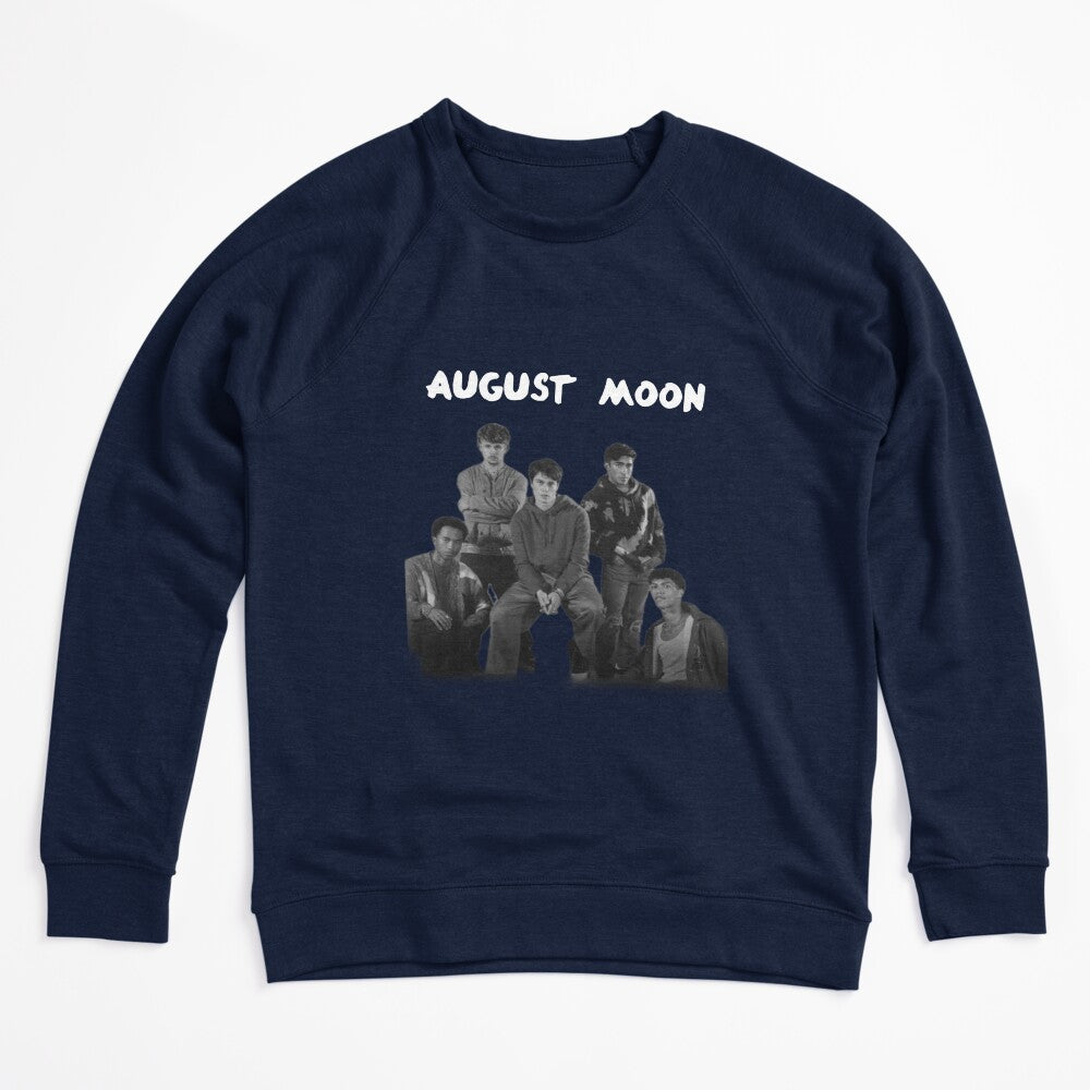 Black And White August Moon White Logo Shirt