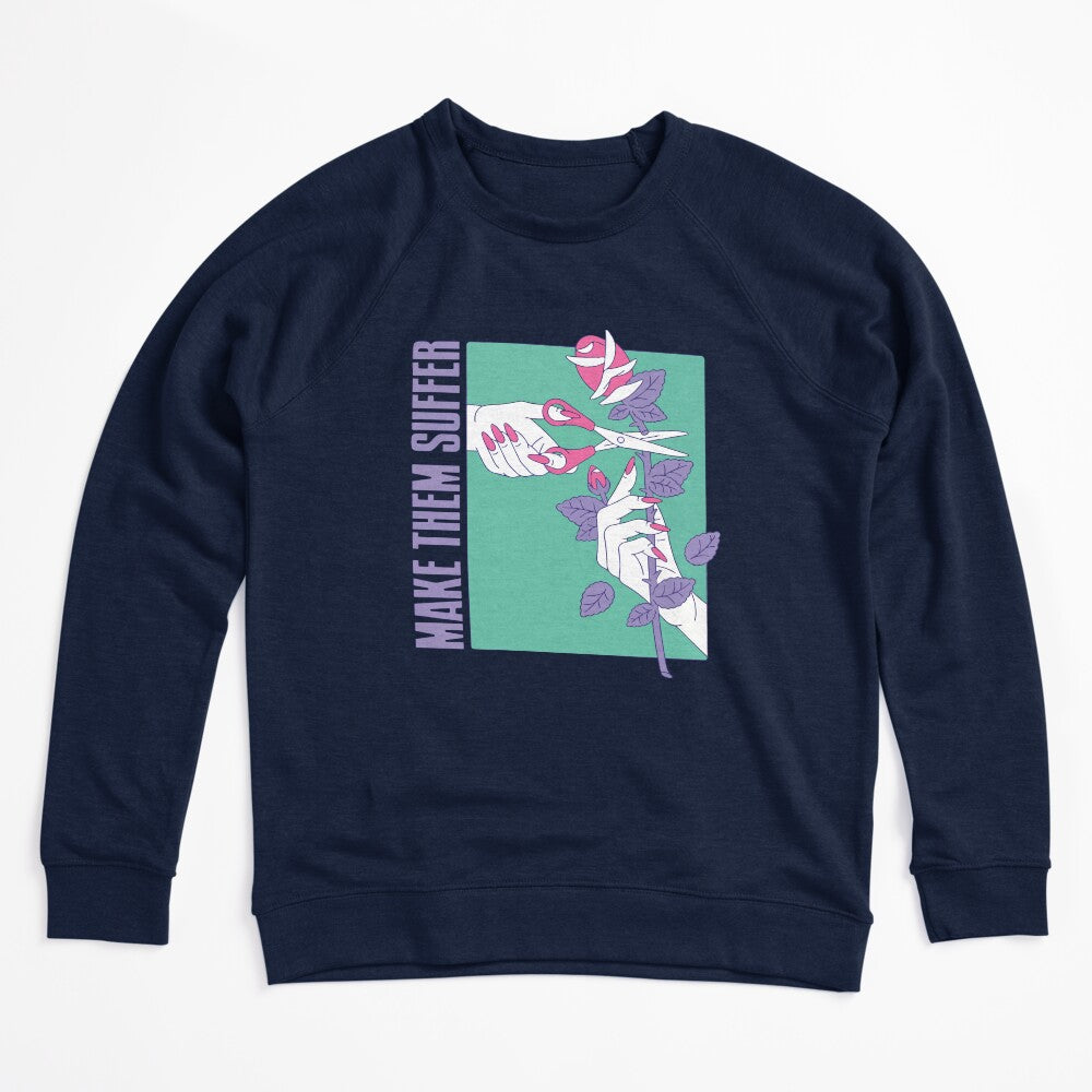 Make Them Suffer - Purple Rose Shirt