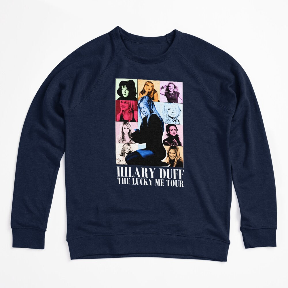 Hilary Duff Eras Lucky Me Tour Pop Vintage Shirt