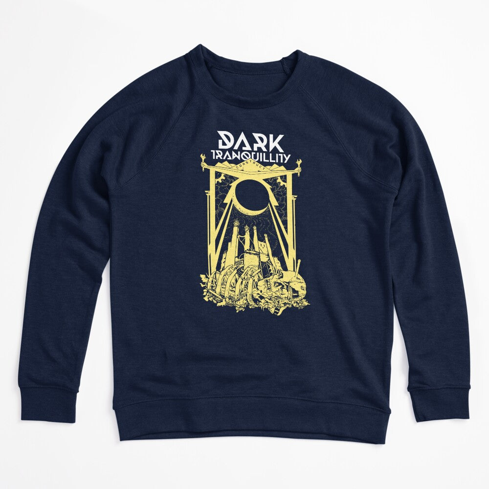 White Typography Gothic Metal Shirt
