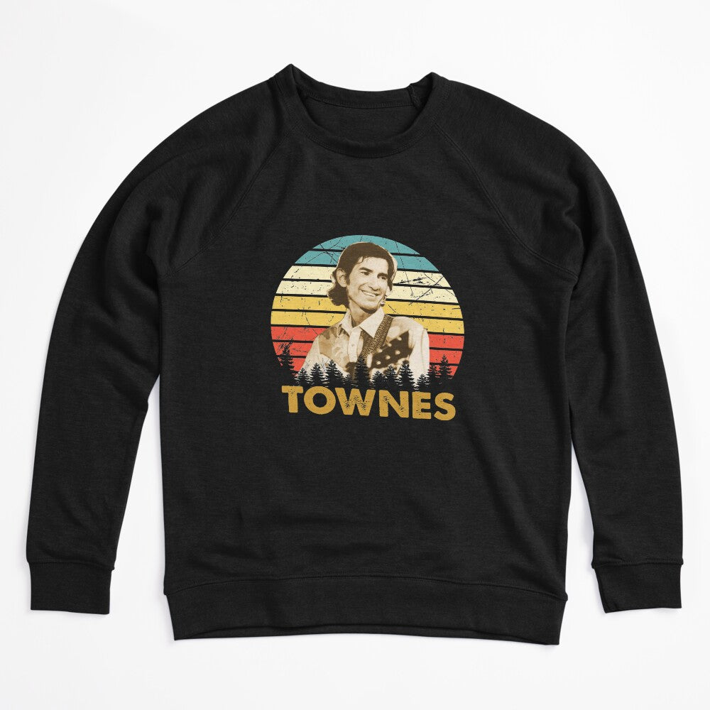 Townes Van Zandt - Vintage Retro Outlaw Country Tribute Shirt