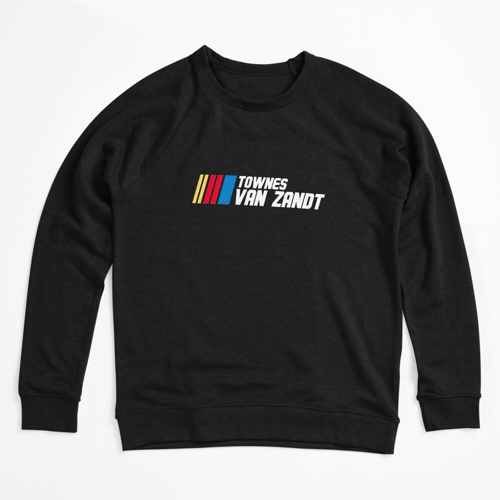 Townes Van Zandt Racing Car US Flag Shirt