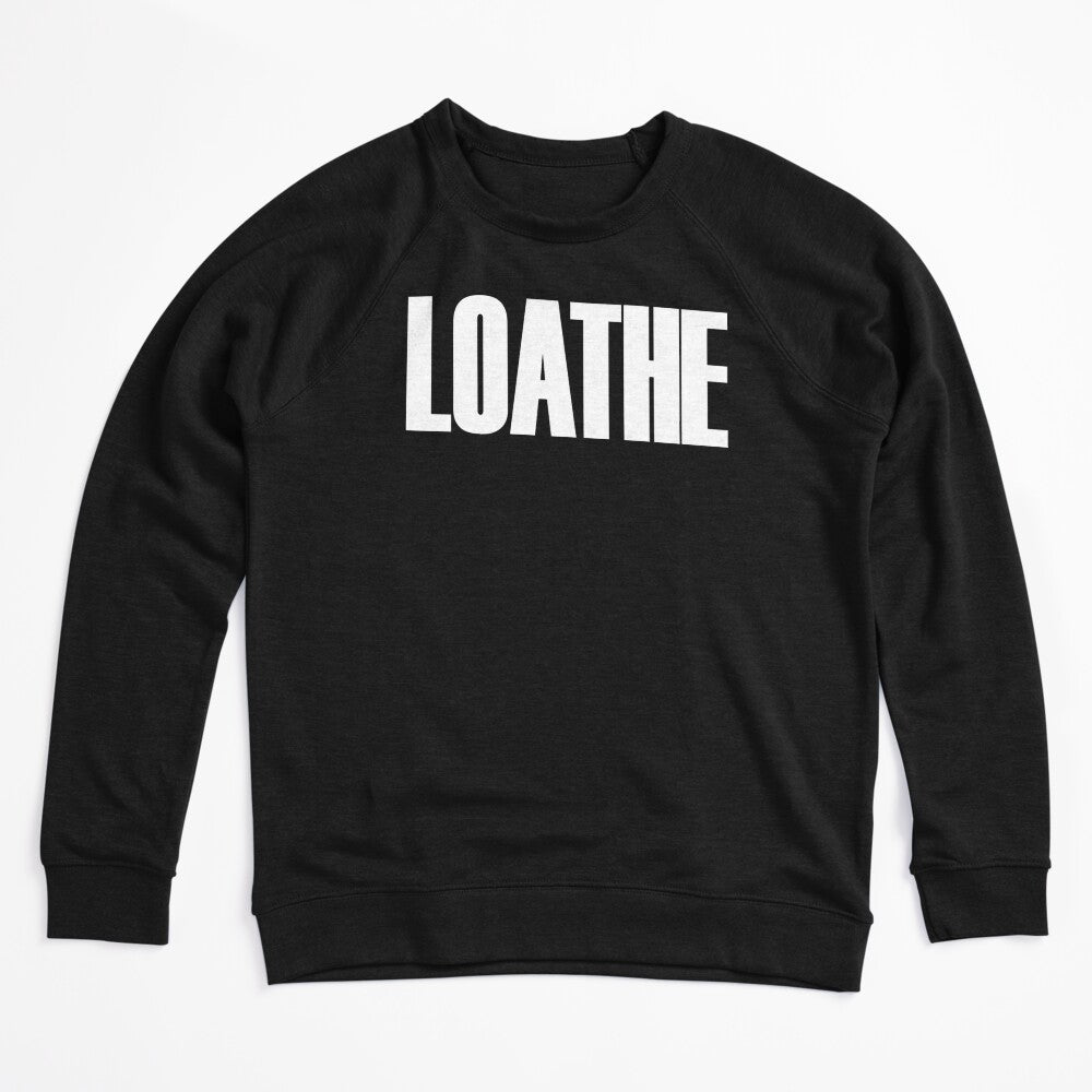 Condensed Sans Serif Lettering Header Shirt