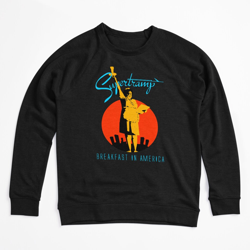 Supertramp Breakfast In America Orange Clear Shirt