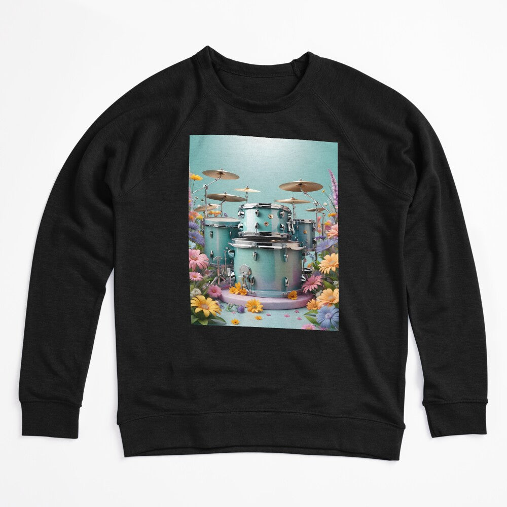 Flowers And Drums Cute Background Shirt