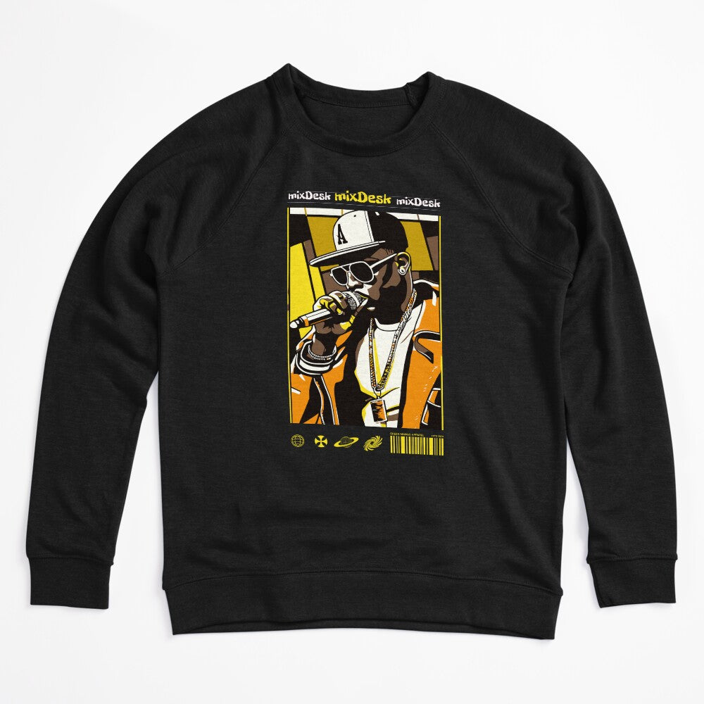 MixDesk Graffiti Art Yellow Streetwear Rapper Shirt