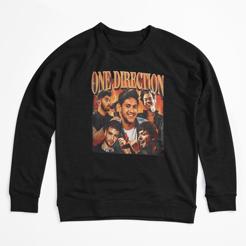 One Direction Retro Pop Collage Design Shirt