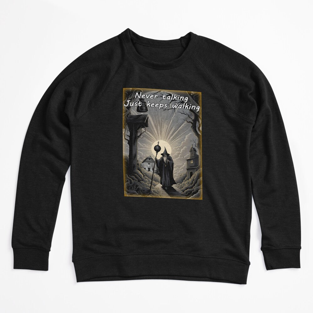 The Wizard Never Talking Just Keeps Walking Shirt