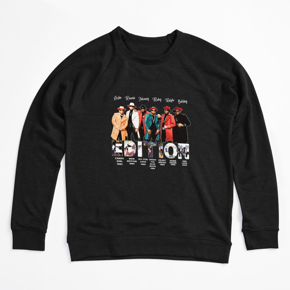 New Edition Ful Albums Lettering Shirt