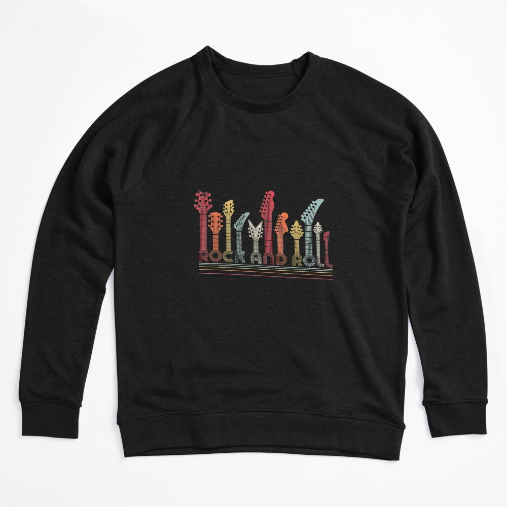 Guitar Retro Rock And Roll Shirt