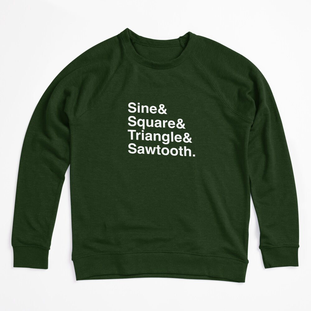 Sound Waveform - Synthesizer Music Ampersand & Text Shirt