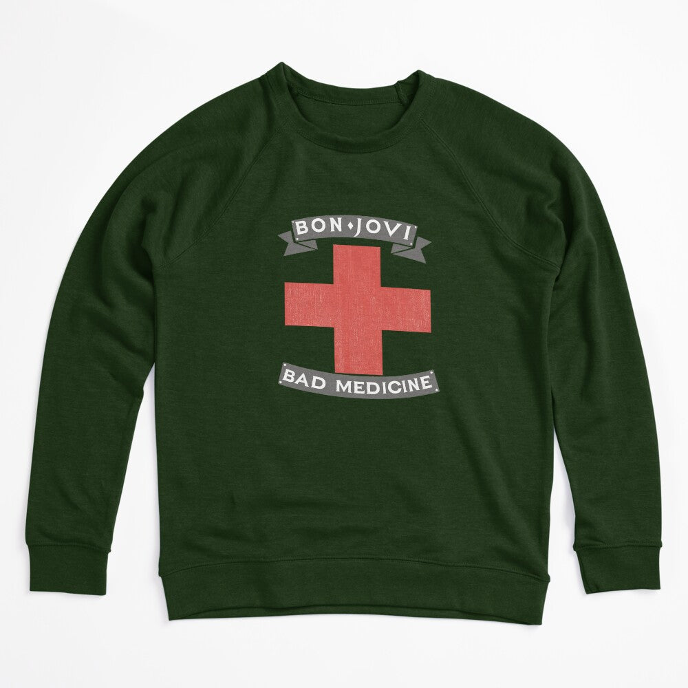 Bon Jovi Bad Medicine Cross Shirt