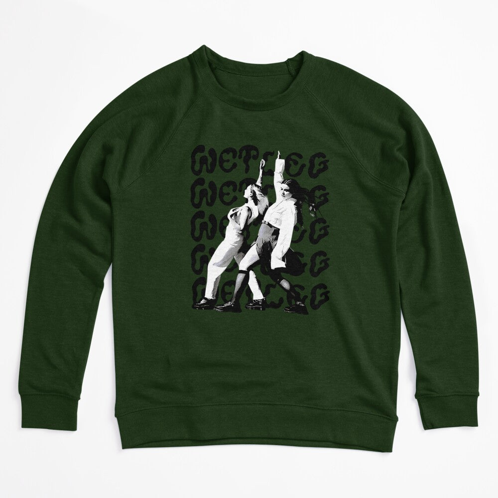 Wet Leg Band Pattern Band Indie Rock Shirt
