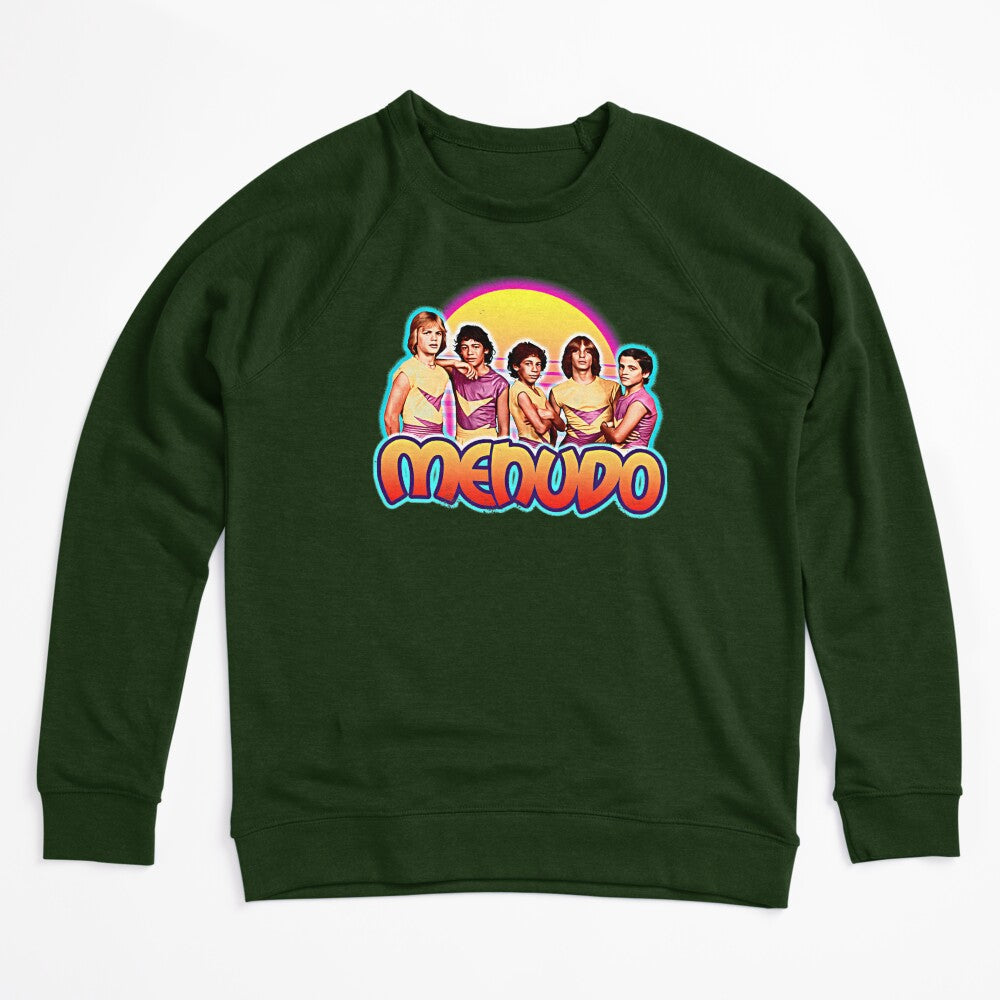 Menudo Yellow Purple Distressed Shirt