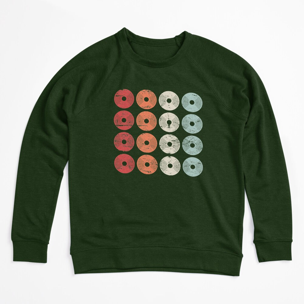 Vintage Distressed Vinyl Records Shirt
