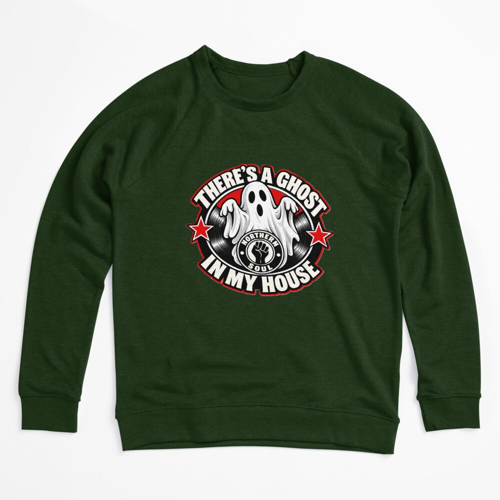 Ghost House Northern Soul Fist Vinyl Emblem Shirt