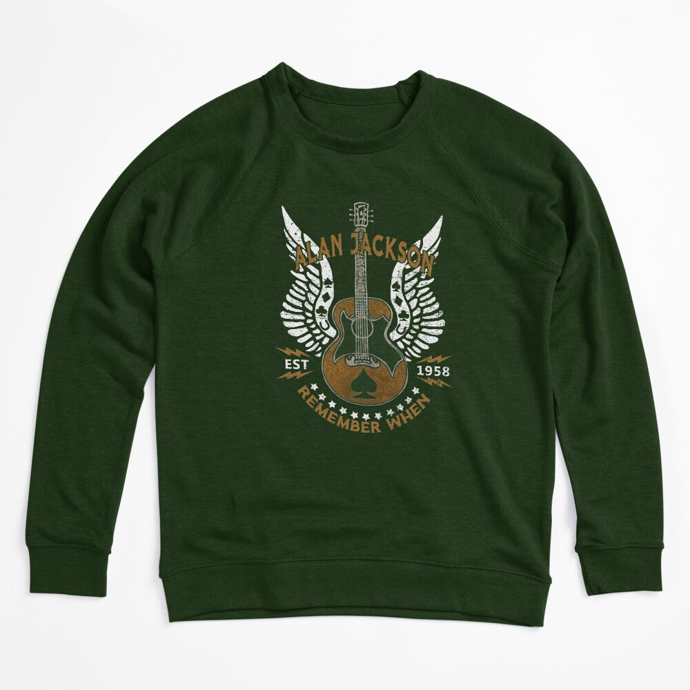 Alan Arts Jackson Remember When Est 1958 Guitar Design Shirt